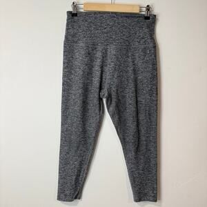 Beyond Yoga Women's Spacedye Crop Leggings Gray XL Workout Athleisure Gym